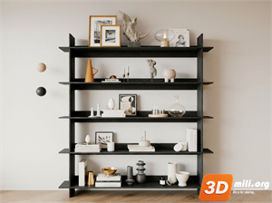 Bookcase Skp Files